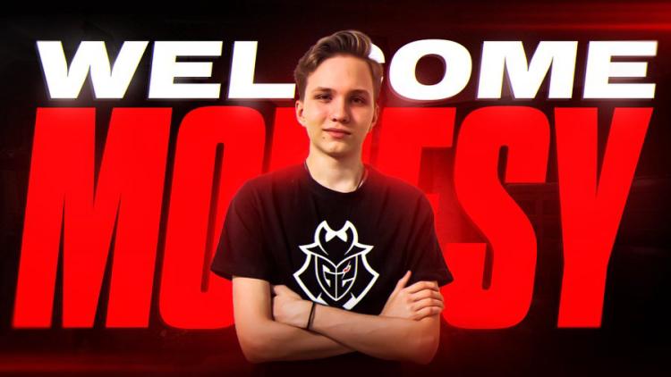 m0NESY wurde Spieler G2 Esports