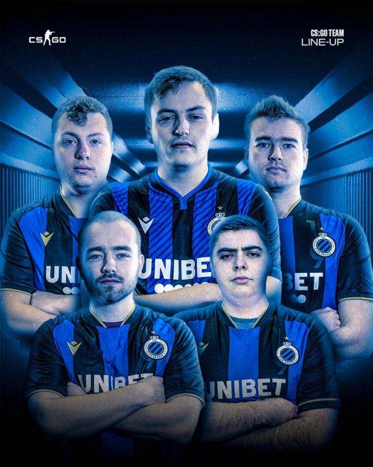 EClub Brugge hat seine CS: GO-Liste abgeschlossen