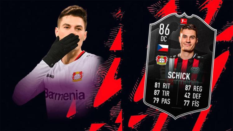 Patrick Schick erhielt seine Spieler-des-Monats-Karte in FIFA 22