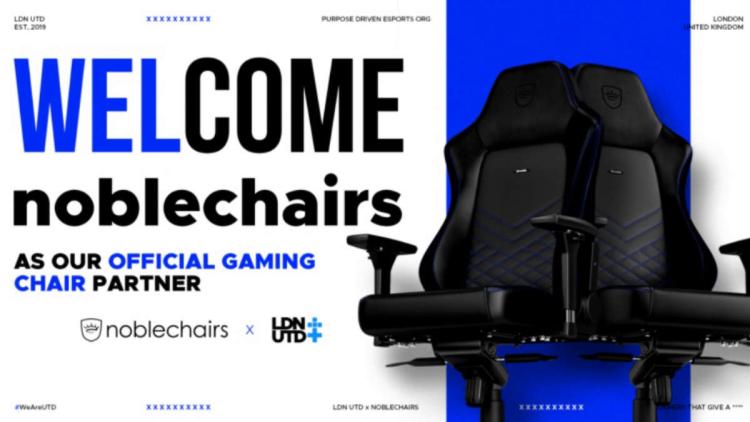 LDN UTD gibt Partnerschaft mit noblechairs bekannt