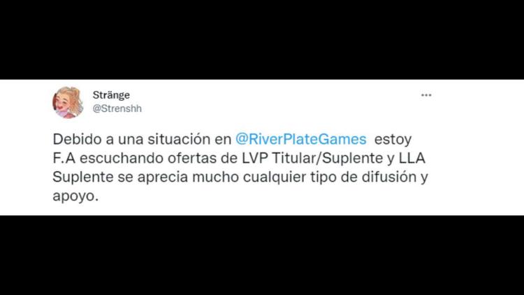 Strange links River Plate Gaming