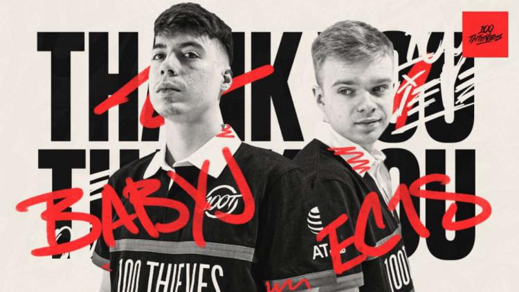 100 Thieves trennen sich von ec1s und BabyJ