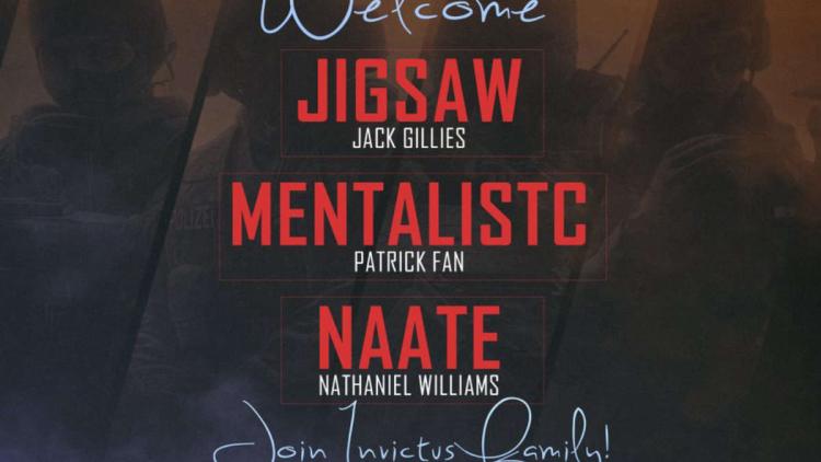 naate, Jigsaw und MentalistC sind Invictus Gaming beigetreten