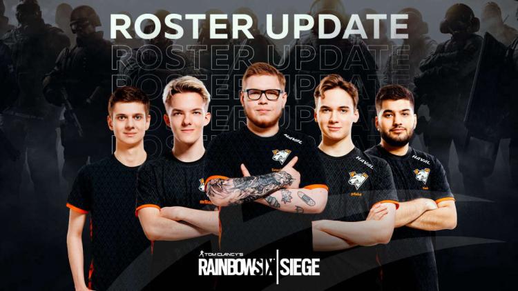 Virtus.pro präsentierte die aktualisierte Aufstellung von Rainbow Six