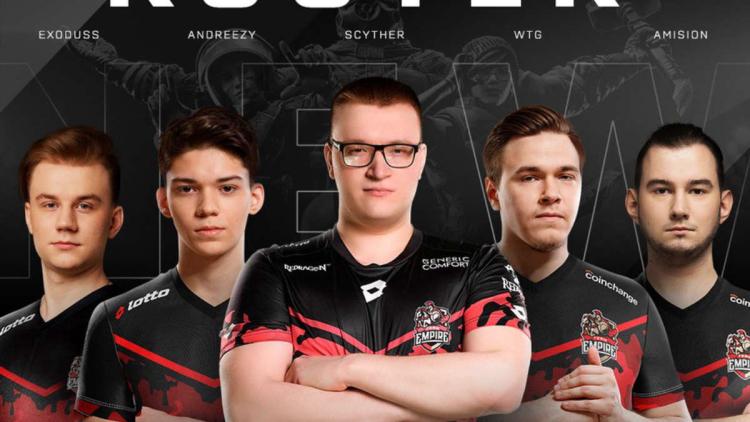 Team Empire genehmigte die neue Aufstellung für Rainbow Six