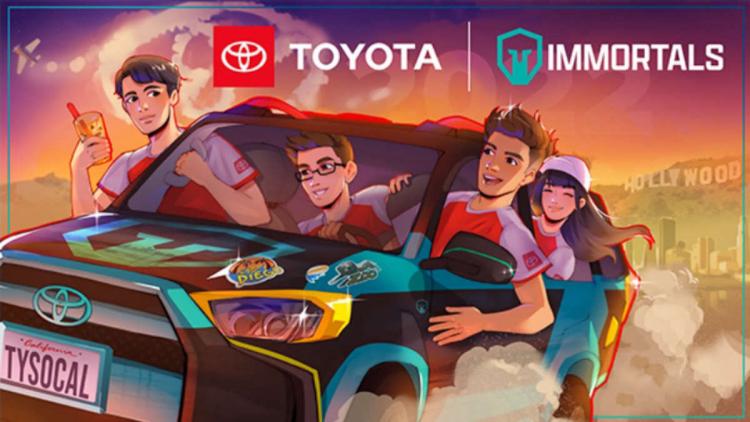 Immortals erweiterte Partnerschaft mit der Association of Dealers Toyota