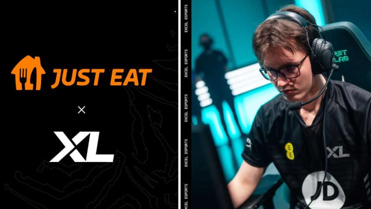 EXCEL ESPORTS Partner mit Just Eat