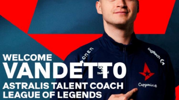 Vandett 0 wurde Cheftrainer von Astralis Talent