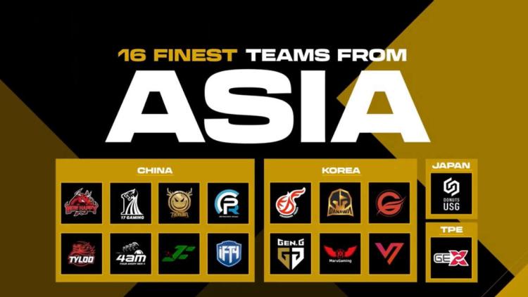 Startbereit machen PUBG Continental Series 6: Asia