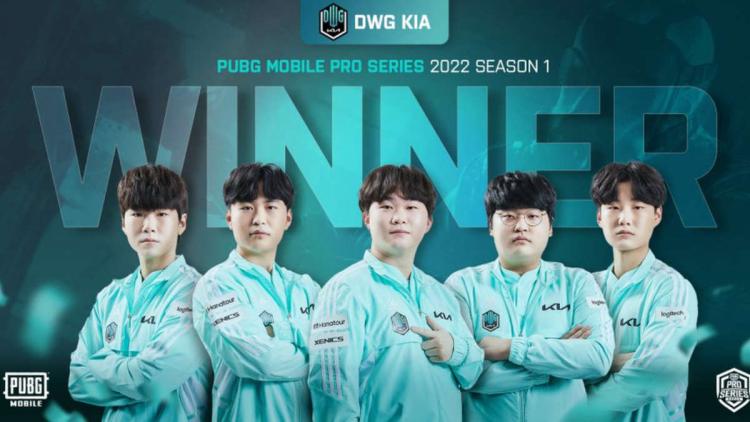 DAMWON Gaming wurde der Gewinner von PUBG Mobile Pro Series 2022 Season 1