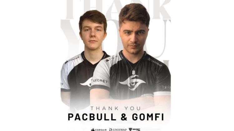 Team Secret verabschiede dich von Gomfi und Pacbull