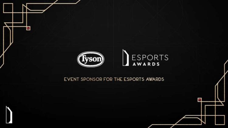 Esports Awards gibt Beginn der Zusammenarbeit mit Tyson Foods bekannt