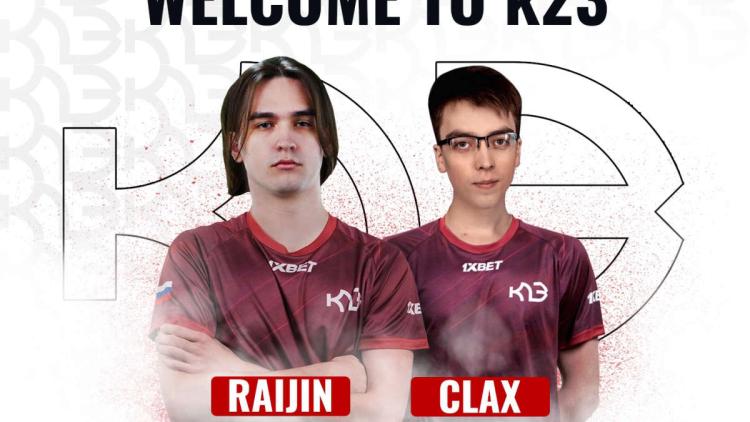 Offiziell: Raijin und clax sind K23 beigetreten