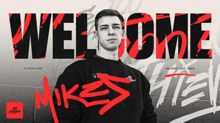 Mikes — neuer Cheftrainer 100 Thieves