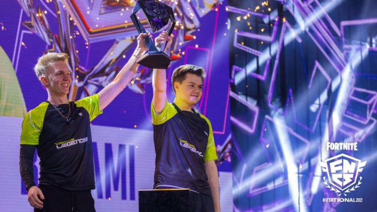 Setty und Kami von Become Legends wurden Meister Fortnite Champion Series: 2022 Invitational