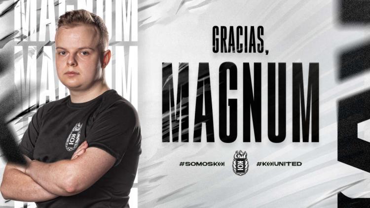 Magnum verließ KOI als Free Agent