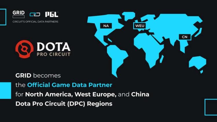 GRID Esports baut Partnerschaft mit der DPC -Serie in Nordamerika, Westeuropa und China aus