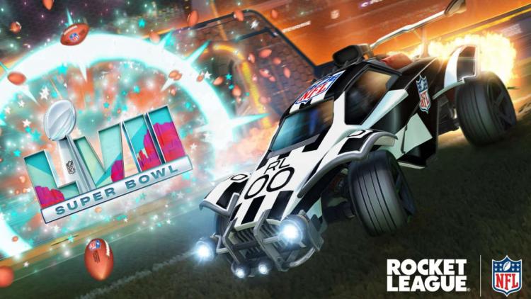 Vor Super Bowl LVII wird es in Rocket League neue Kosmetika geben