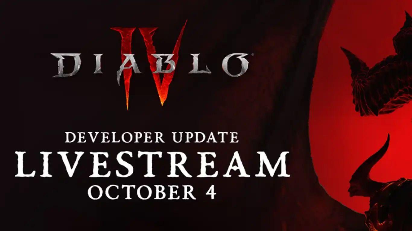 Diablo IV Entwickler-Update - Oktober 2023