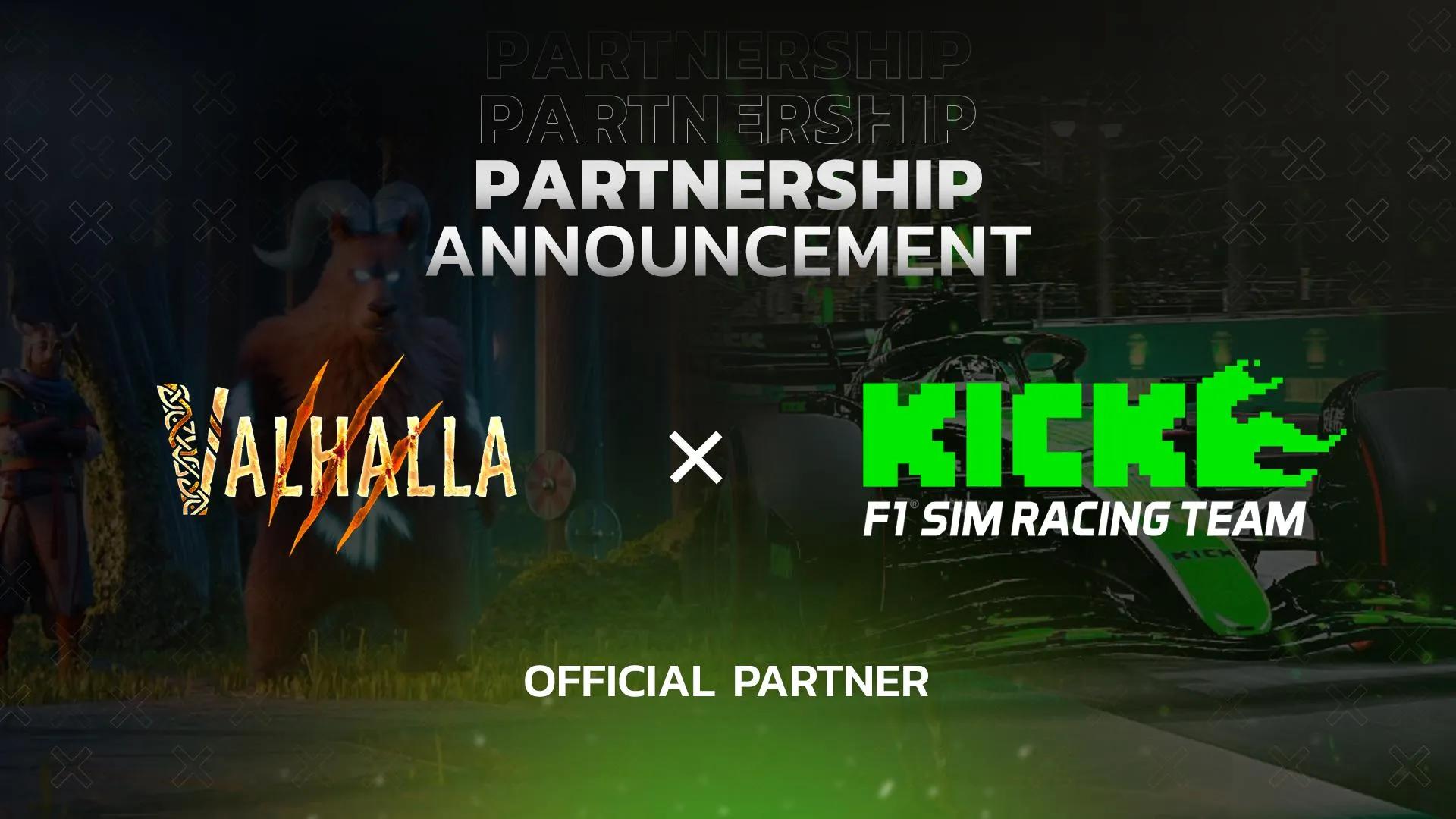 Floki's Valhalla kooperiert mit dem Kick F1 Sim Racing Team