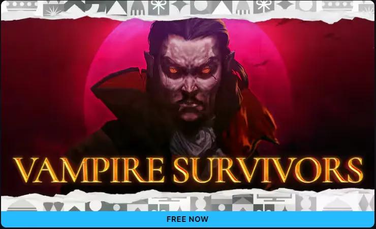 Holt euch Vampire Survivors kostenlos bei Epic Games Giveaways!