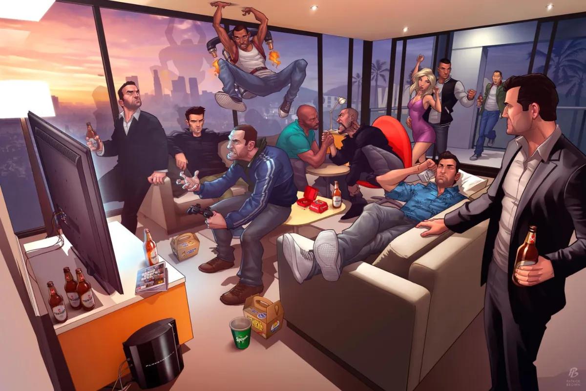 In Erwartung von GTA 6 bewertete die Community die gesamte Grand Theft Auto-Serie