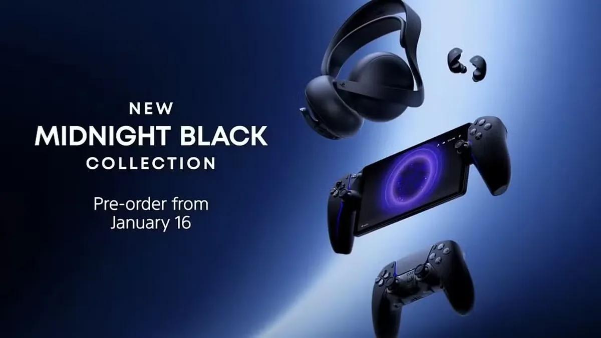 Sony stellt die Midnight Black Collection für PlayStation 5-Zubehör vor