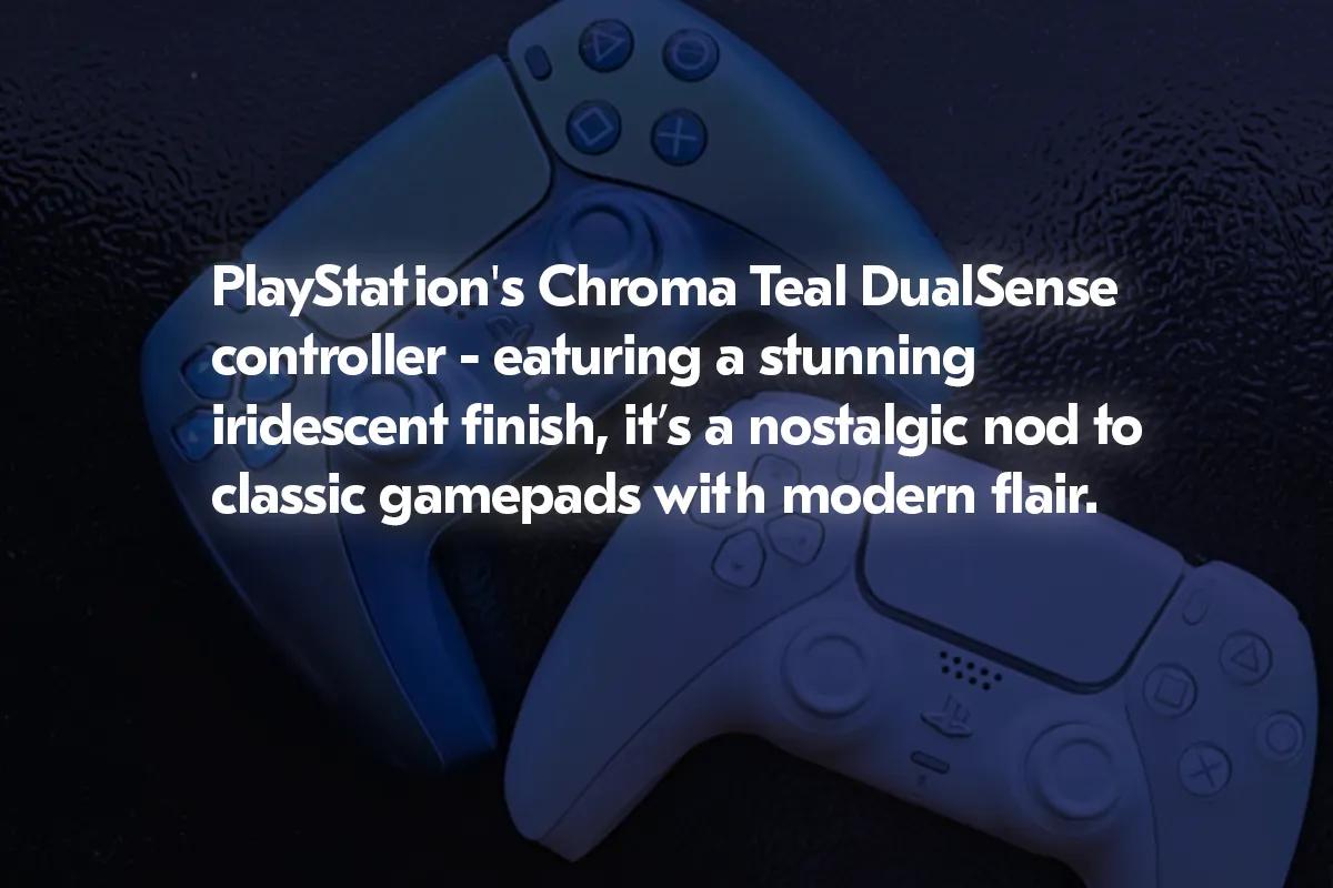 Chroma Teal DualSense von PlayStation: Ein nostalgisches Nicken mit modernem Flair