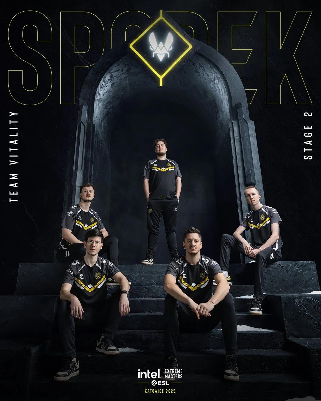 Team Vitality zieht nach einem Sieg über FaZe Clan in die Playoffs der IEM Katowice 2025 ein