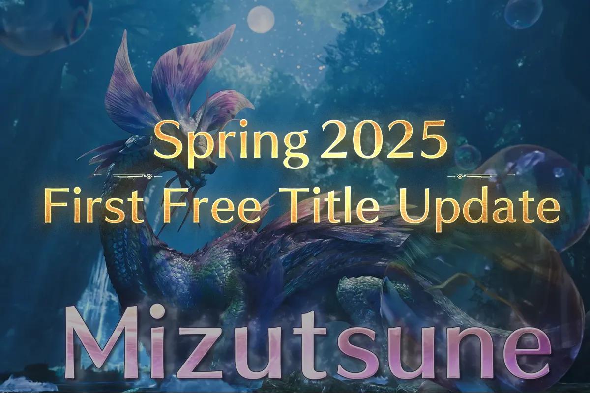 Monster Hunter Wilds kündigt erstes kostenloses Titel-Update an: Mizutsune geht diesen Frühling auf die Jagd!