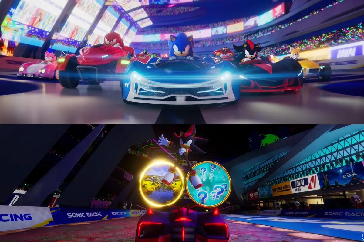 Stand des Spiels: Erster Blick auf Sonic's Racing CrossWorlds Gameplay