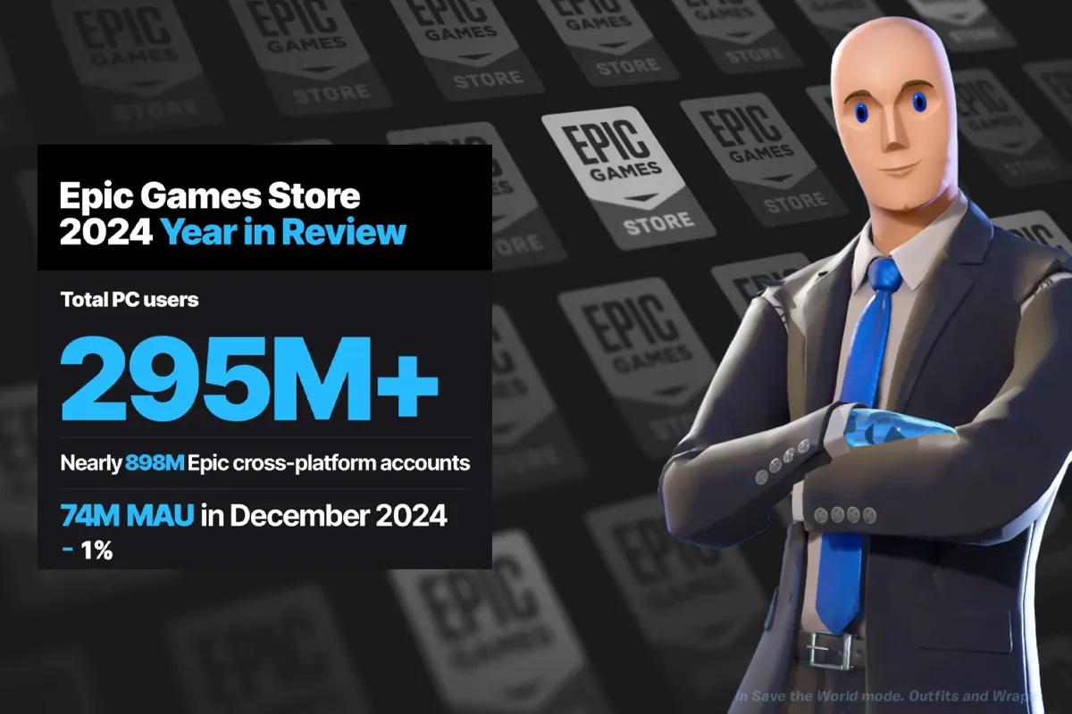 Epic Games Store erreicht 295 Millionen PC-Spieler