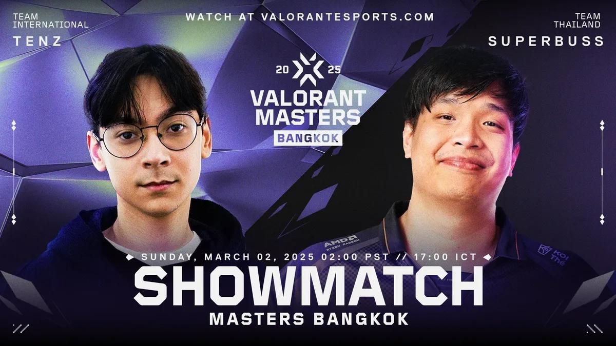 Riot Games enthüllt den neuen Valorant-Agenten während des Showmatches bei den Valorant Masters Bangkok 2025