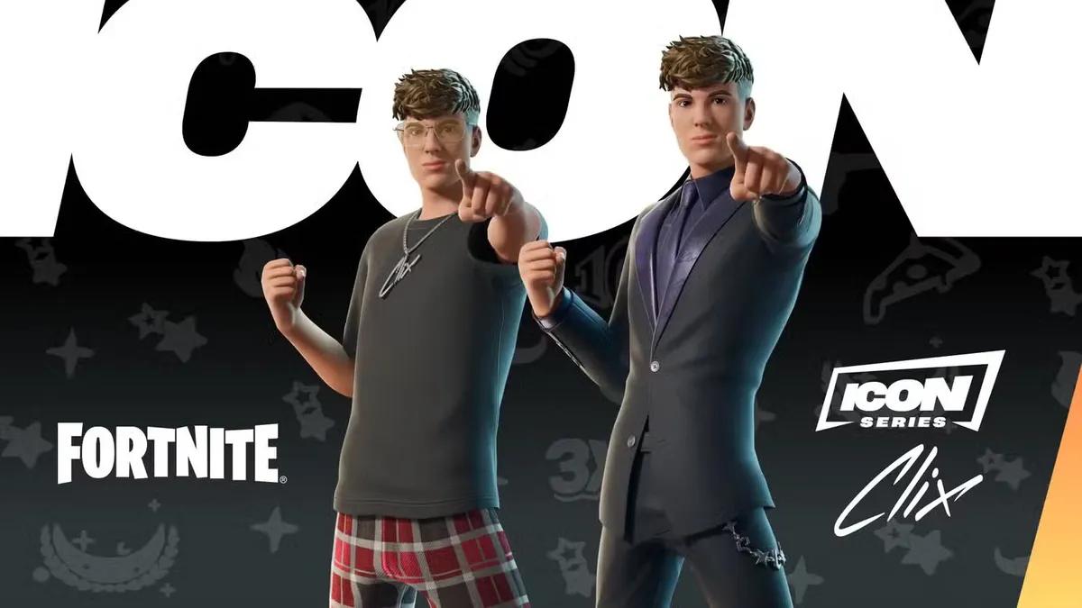 Fortnite führt Clix Icon Series Skin, Icon Cup und exklusive Kosmetika ein