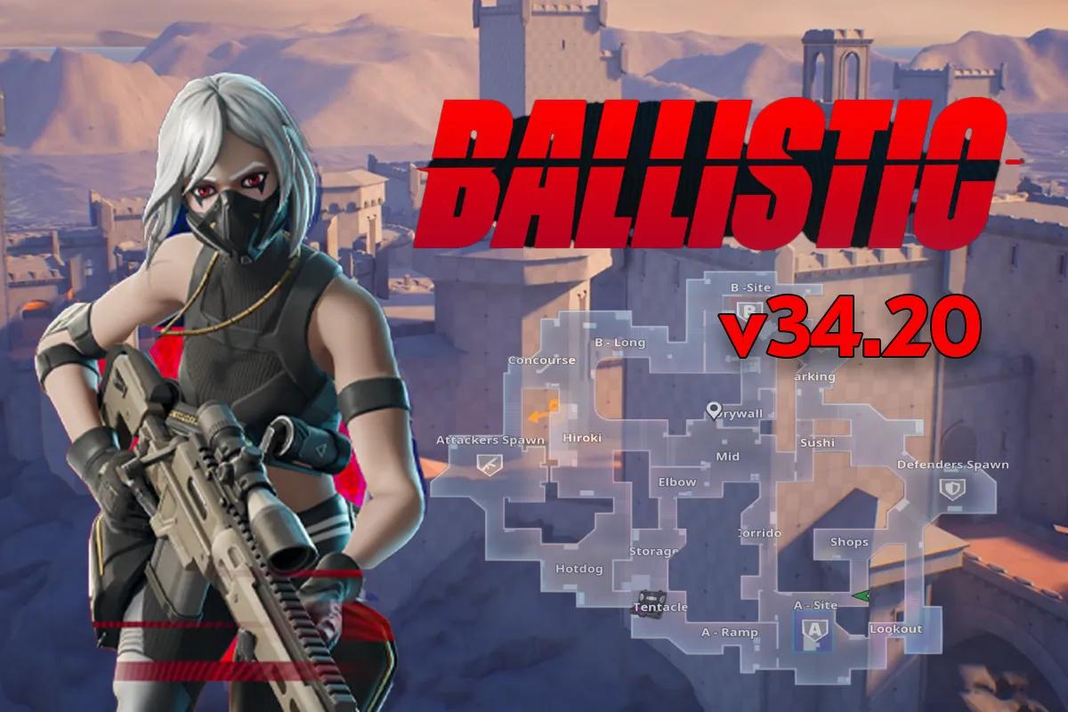 Fortnite Ballistic Neue Karte - v34.20 Patch Details
