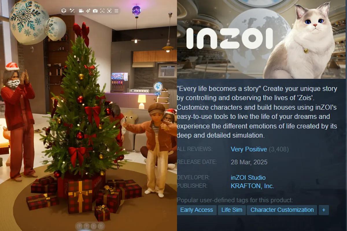 inZOI startet mit starken Spielerzahlen und positivem Feedback im Early Access