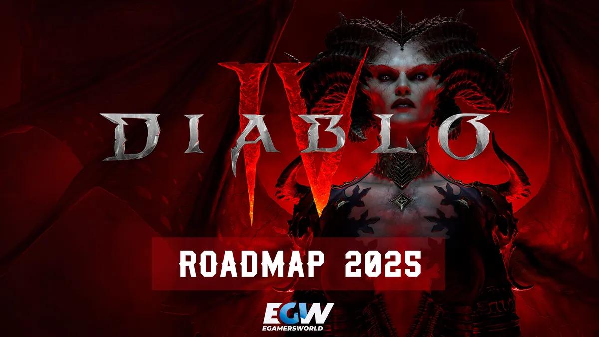 Diablo IV im Jahr 2025: Roadmap mit Crossovers, Updates und einem neuen DLC