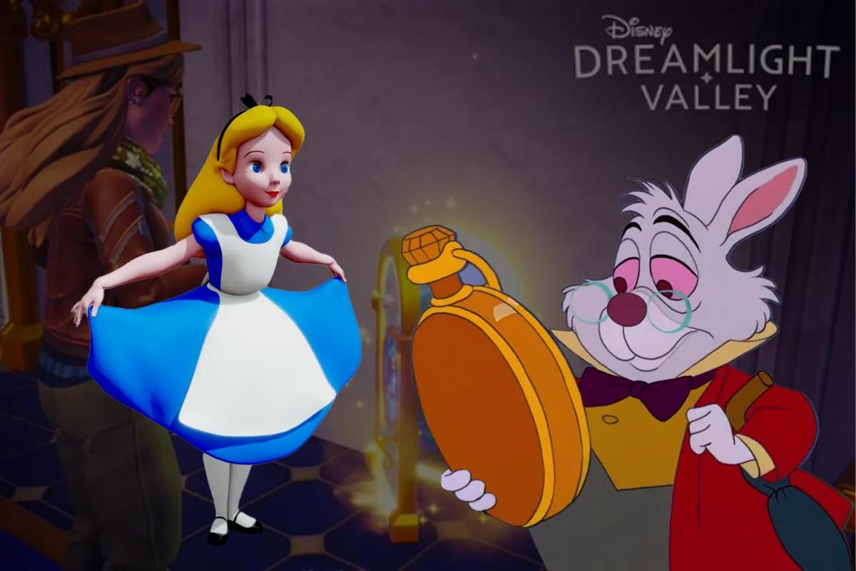 Alice im Wunderland: Update für Disney Dreamlight Valley - und es ist entzückend winzig