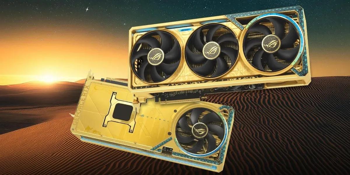 ASUS stellt ultra-luxuriöse, vergoldete RTX 5090 für den saudischen Markt vor