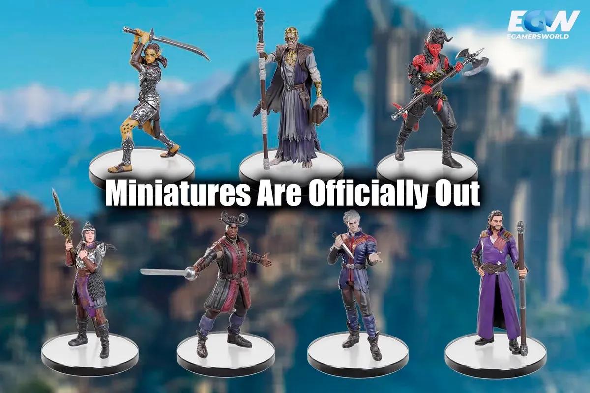 Baldur's Gate 3 Miniaturen sind offiziell erschienen - und die Fans sind wütend
