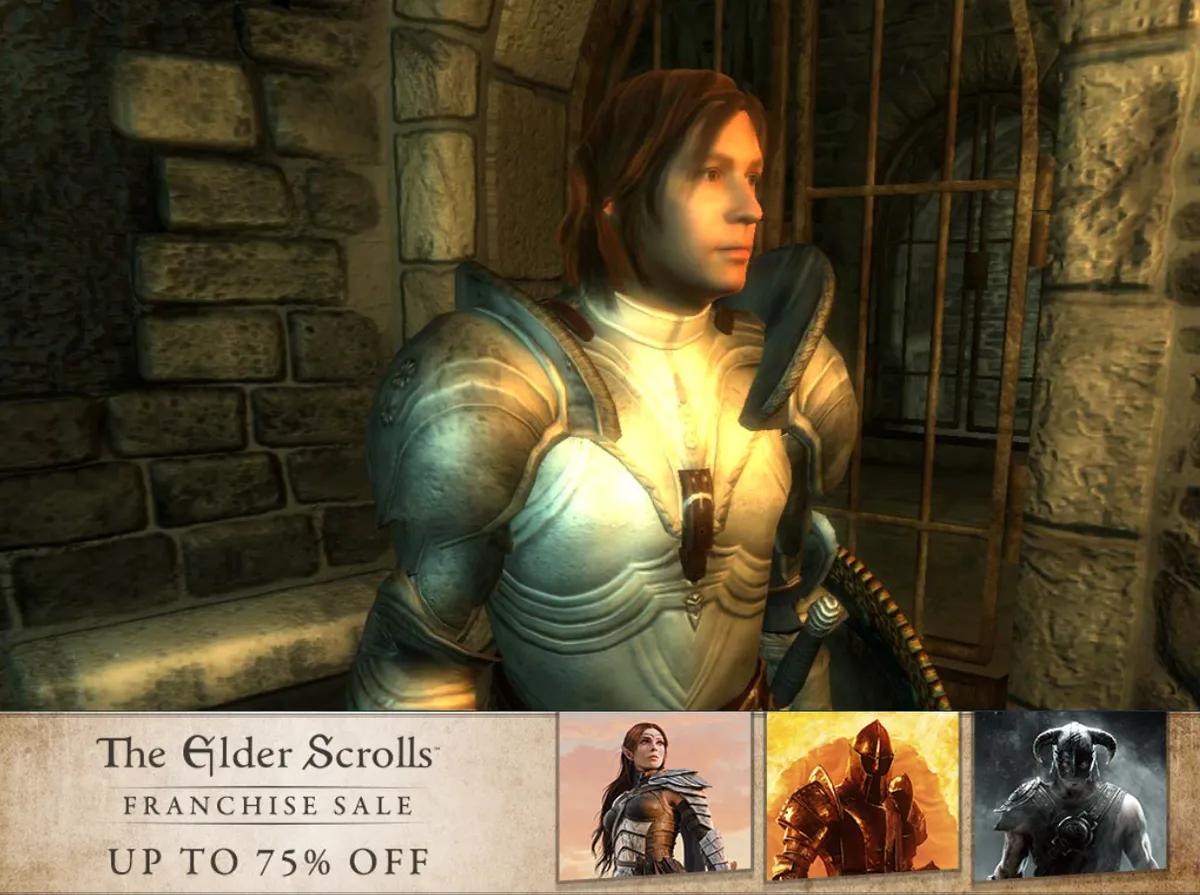 TES-Sale senkt Elder Scrolls-Preise: Oblivion Remastered, Skyrim und Morrowind bis zu 75 % günstiger