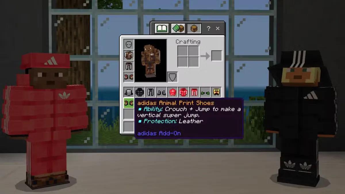 Minecraft x Adidas: Kostenloser DLC & Real-World Gear jetzt verfügbar