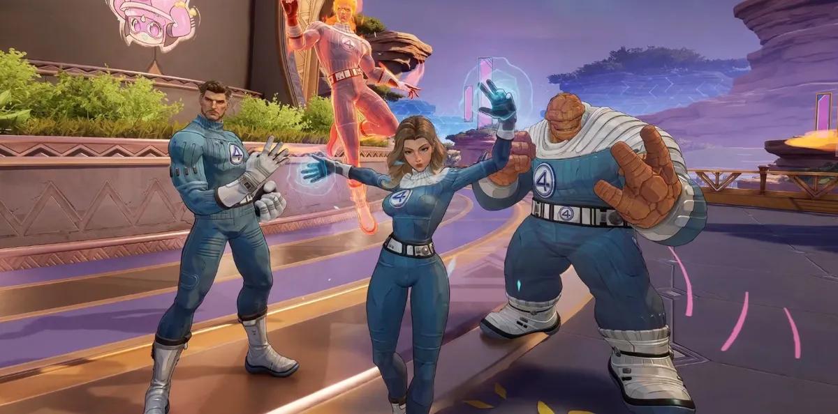 Marvel Rivals enthüllt Fantastic Four MCU Skins