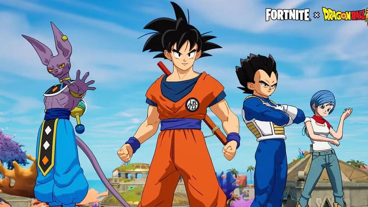 Weitere Dragon Ball, Jujutsu Kaisen & One Punch Man Skins für Fortnite geleakt