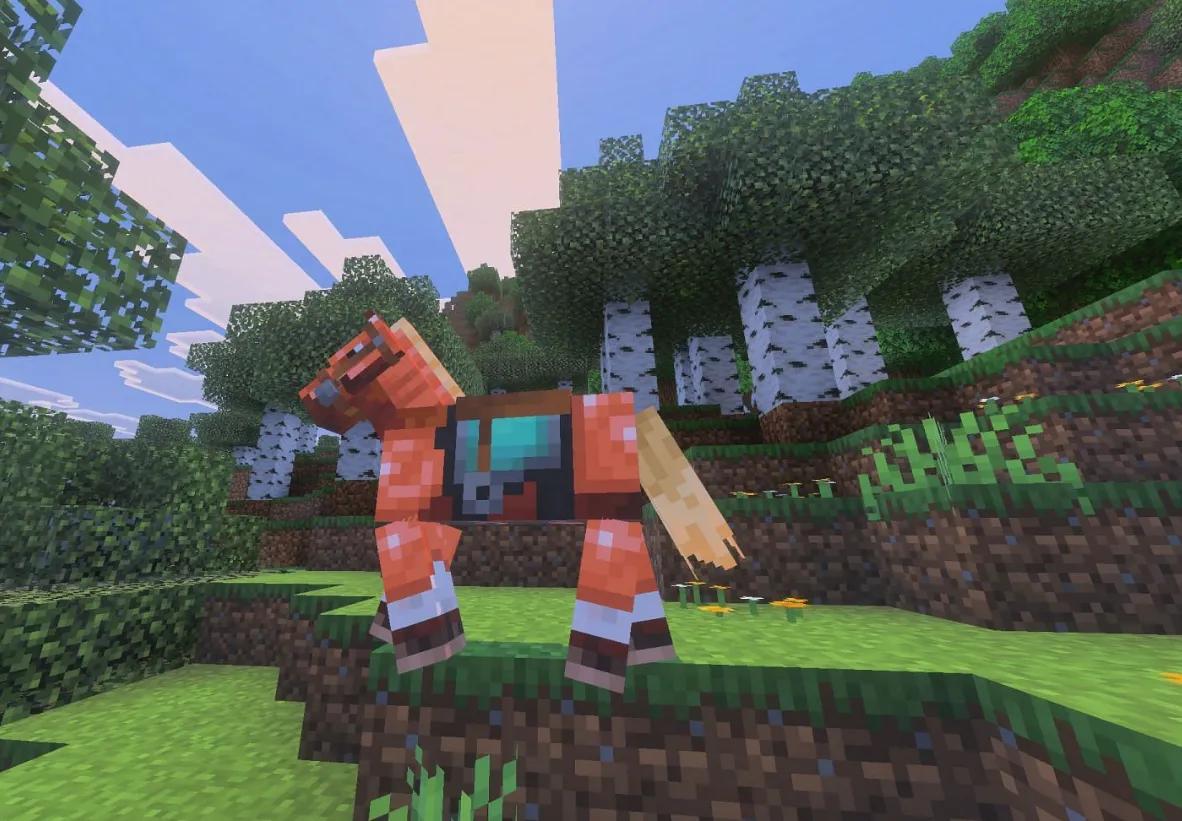 Das neue Update von Minecraft fügt eine Kupferpferderüstung hinzu und bringt einen verschrotteten Mob zurück