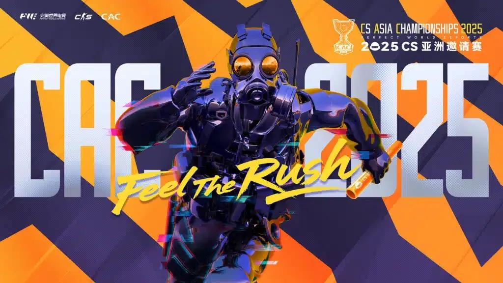 Perfect World kündigt Details zur CS2 Asia Championship 2025 mit einem Preispool von 1 Million Dollar an