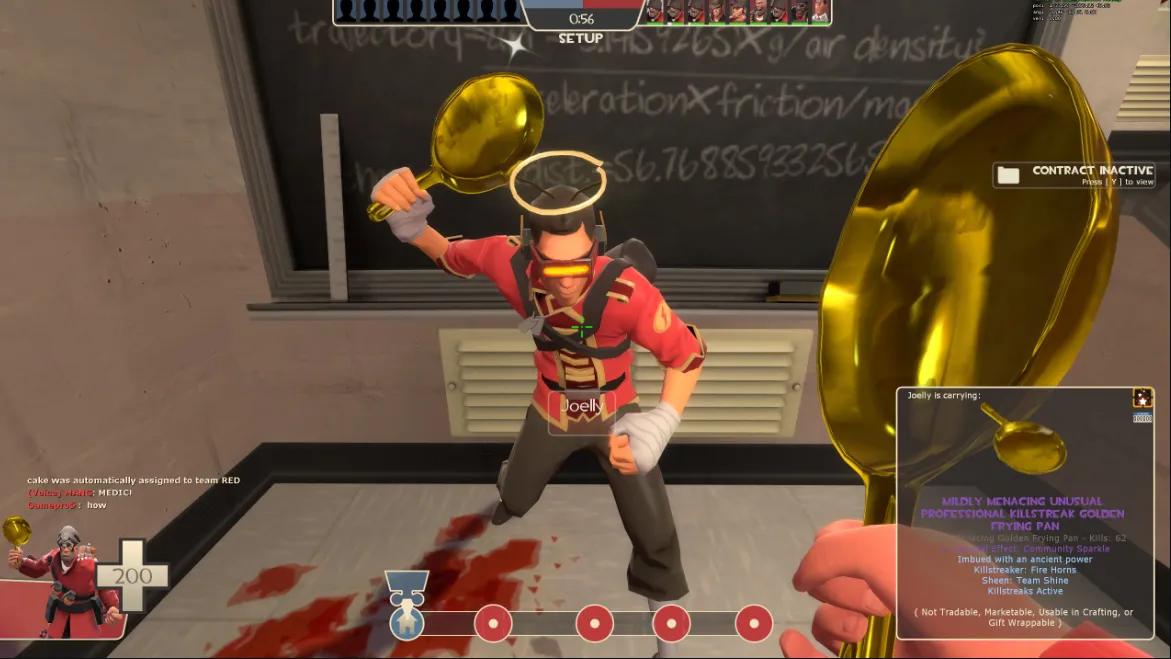 Spieler löscht 6.700 $ Goldene Bratpfanne, Team Fortress 2 Gegenstand zum zweiten Mal