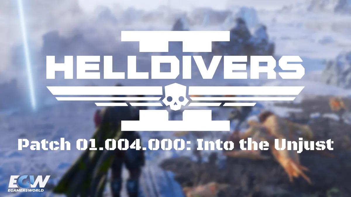 Helldivers 2: Into the Unjust bringt Hive-Welten, neue Feinde und wichtige Verbesserungen