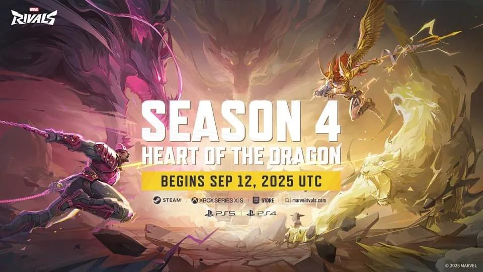 Marvel Rivals startet vierte Staffel "Heart of the Dragon"
