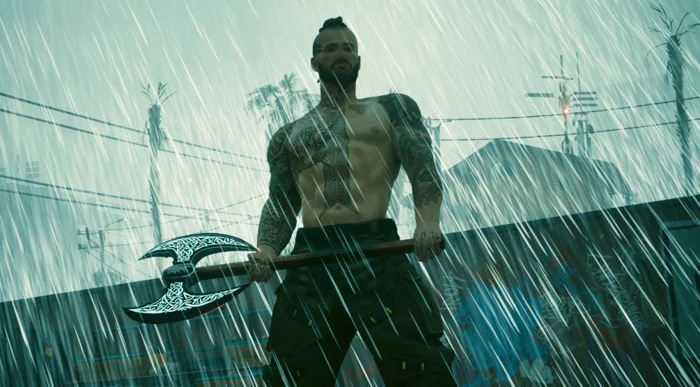 Cyberpunk 2077 Mods bringen eine brutale Kampfaxt und ChatGPT AI Integration